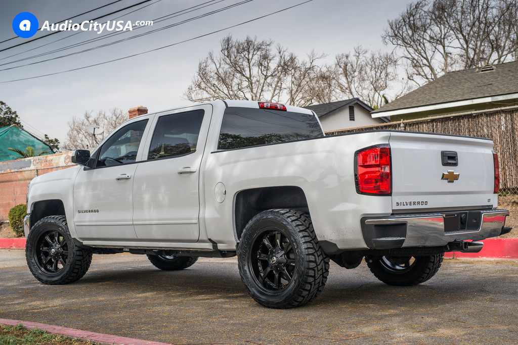 photo 3 Chevrolet Silverado 1500 custom wheels Fuel D604 Hydro 20x9.0, ET , tire size 315/50 R20. x ET 