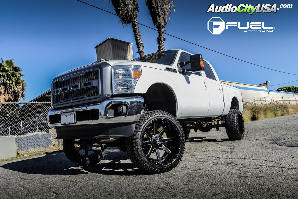 photo 3 Ford F-250 custom wheels Fuel D262 24x12.0, ET , tire size 325/45 R24. x ET 