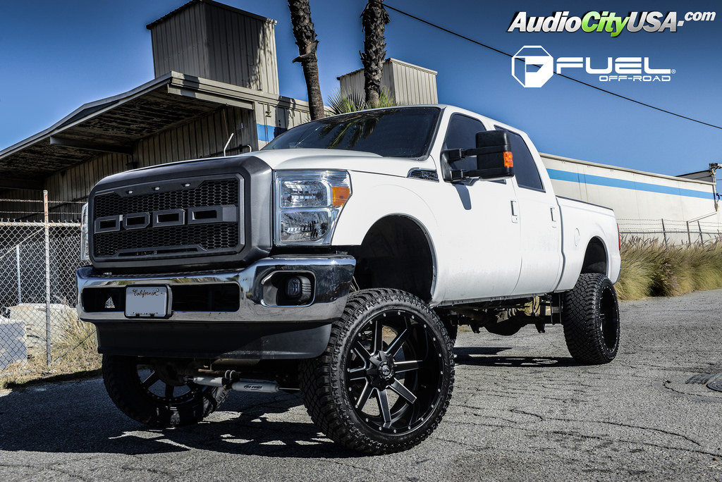 photo 4 Ford F-250 custom wheels Fuel D262 24x12.0, ET , tire size 325/45 R24. x ET 