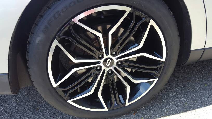 photo 1 Ford Taurus custom wheels Enkei  CUV 20x8.5, ET +40, tire size 245/45 R20. x ET 