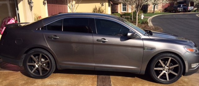 photo 3 Ford Taurus custom wheels Nitche Verona  M150  20x9.0, ET +35, tire size 275/40 R20. x ET 