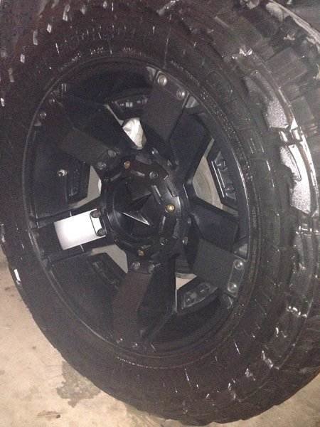 photo 1 Toyota Tundra custom wheels Rockstar  II XD 20x9.0, ET , tire size X R20. x ET 