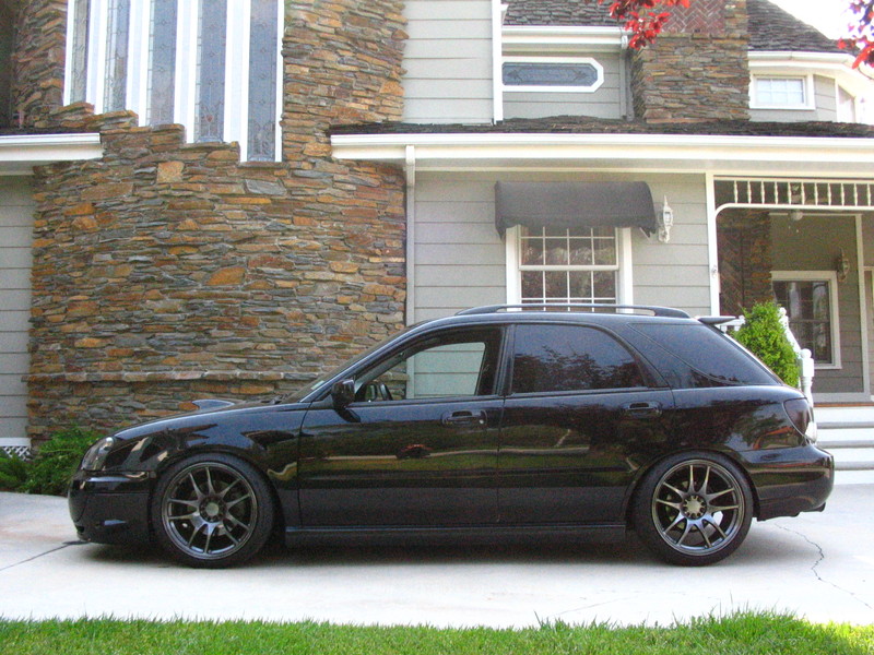 photo 1 Subaru Impreza WRX custom wheels Work Wheels Emotion CR Kai 18x9.5, ET +35, tire size 225/40 R18. 18x9.5 ET+32 
