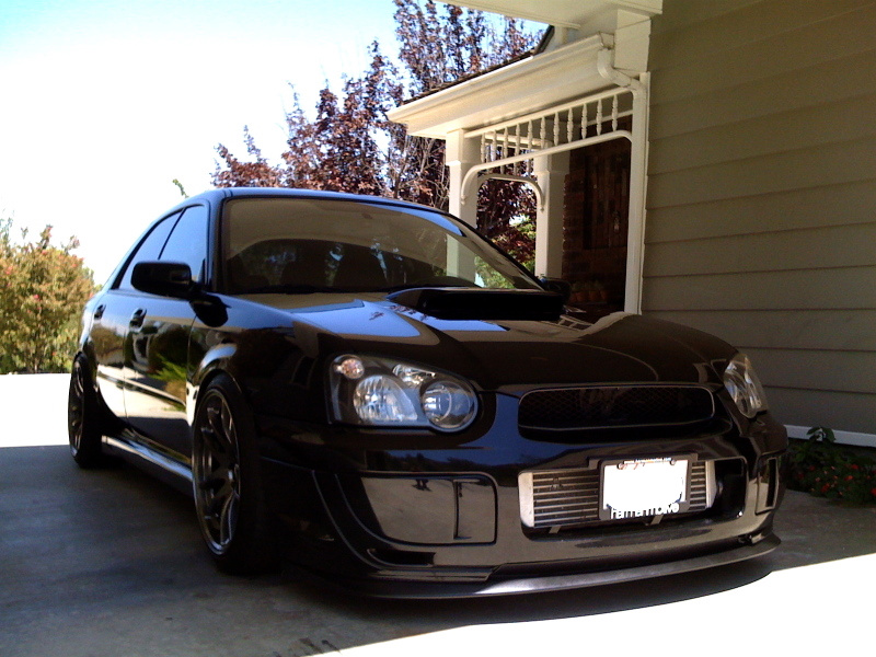 photo 6 Subaru Impreza WRX custom wheels Work Wheels Emotion CR Kai 18x9.5, ET +35, tire size 225/40 R18. 18x9.5 ET+32 