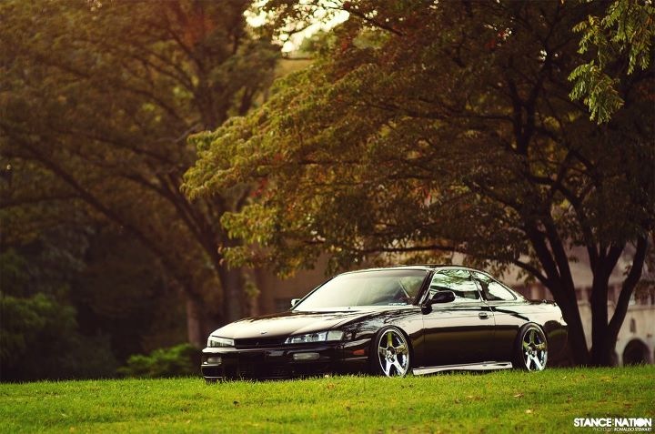 photo 1 Nissan S14 custom wheels AFS Wheels 03 Cobra 17x9.0, ET -13, tire size 215/40 R17. 18x10.5 ET+9 255/35 R18