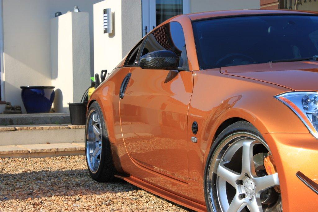 photo 2 Nissan 350Z custom wheels dare hiro 19x8.5, ET -10, tire size 255/35 R19. 19x10.5 ET-15 275/35 R19