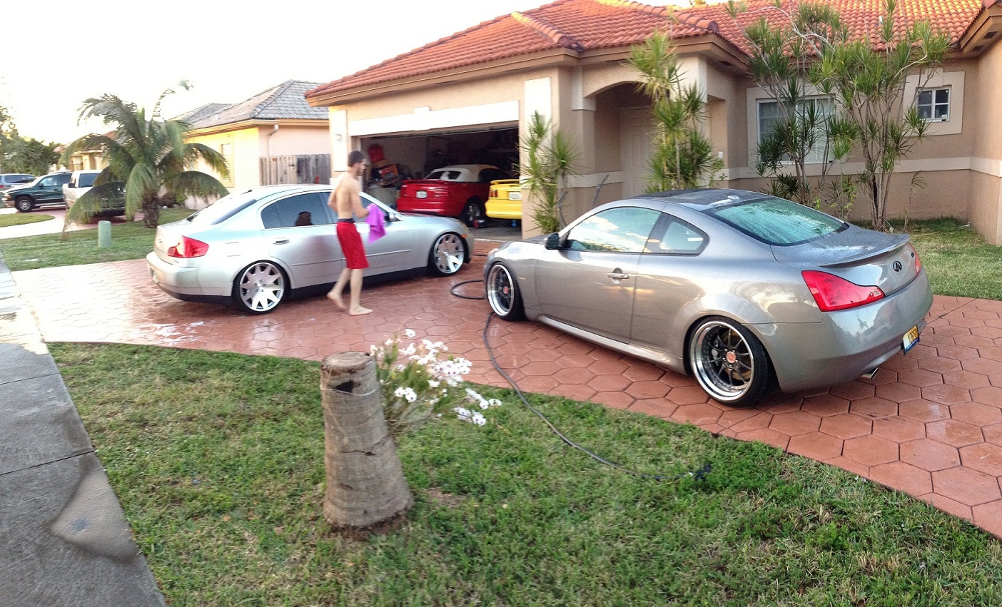 photo 4 Infiniti G35 custom wheels 20x9.5, ET +40, tire size 225/35 R20. x ET