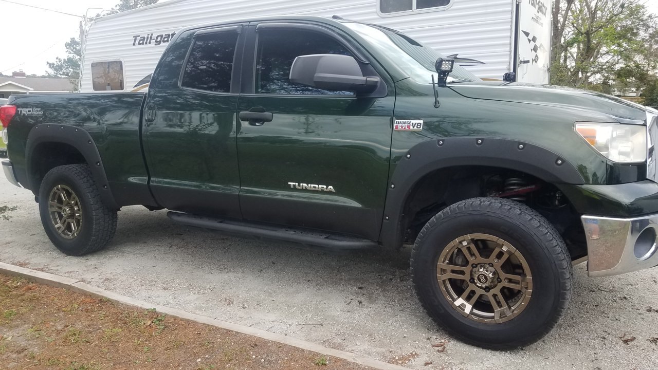photo 1 Toyota Tundra custom wheels Enkei Commander 18x8.5, ET +25, tire size 275/70 R18. x ET 