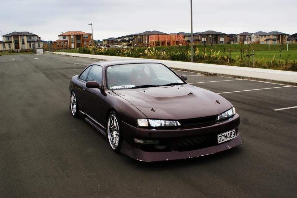 photo 1 Nissan S14 custom wheels .COM Racing Chrome 18x9.0, ET +15, tire size 225/40 R18. x ET 225/40 R