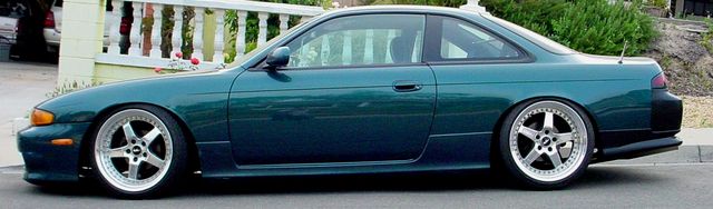 photo 1 Nissan S14 custom wheels Wisesports Super Wade Spokes 18x9.0, ET +9, tire size 215/40 R18. 18x10.0 ET+5 225/40 R18