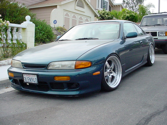 photo 2 Nissan S14 custom wheels Wisesports Super Wade Spokes 18x9.0, ET +9, tire size 215/40 R18. 18x10.0 ET+5 225/40 R18