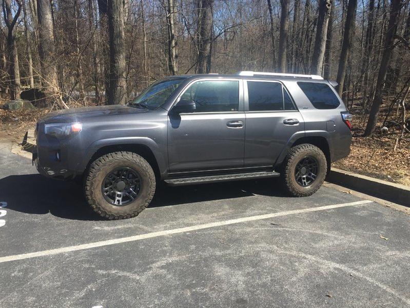 photo 1 Toyota 4Runner custom wheels FX  Pro wheels 17x8.0, ET , tire size 285/70 R17. x ET 
