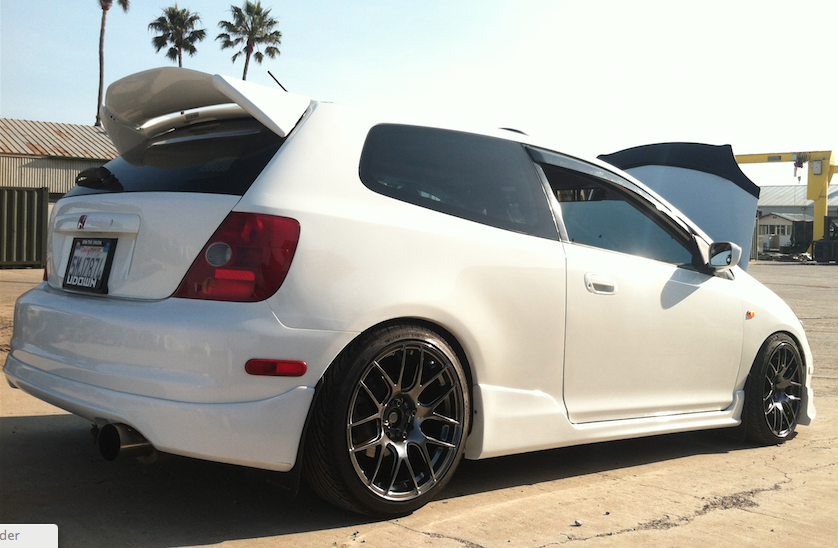 photo 2 Honda Civic custom wheels XXR 530 17x8.0, ET +25, tire size 205/40 R17. x ET 