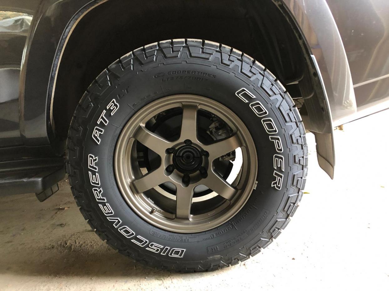 photo 1 Toyota 4Runner custom wheels Konig Six Shooters 17x, ET , tire size 275/70 R17. x ET