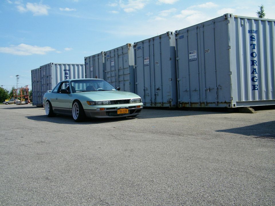 photo 2 Nissan S13 custom wheels Diamond Racing  16x8.0, ET -24, tire size 205/45 R16. 16x10.0 ET0 