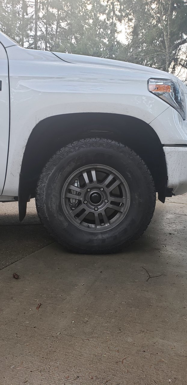photo 2 Toyota Tundra custom wheels TRD Rock Warrior 17x8.0, ET , tire size 285/70 R17. x ET 