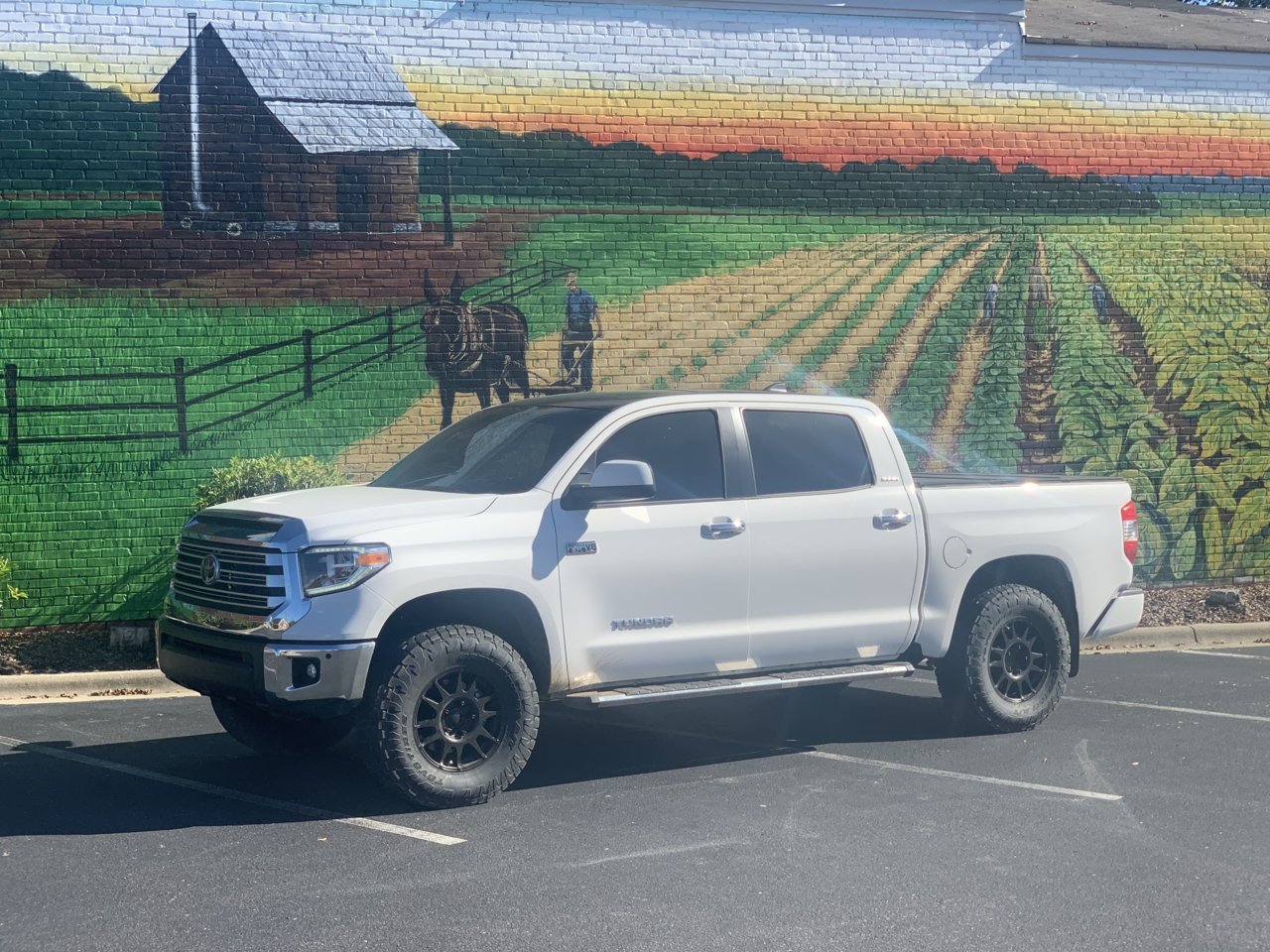 photo 1 Toyota Tundra custom wheels EVO Corse  18x8.0, ET , tire size 35X12.5 R18. x ET 