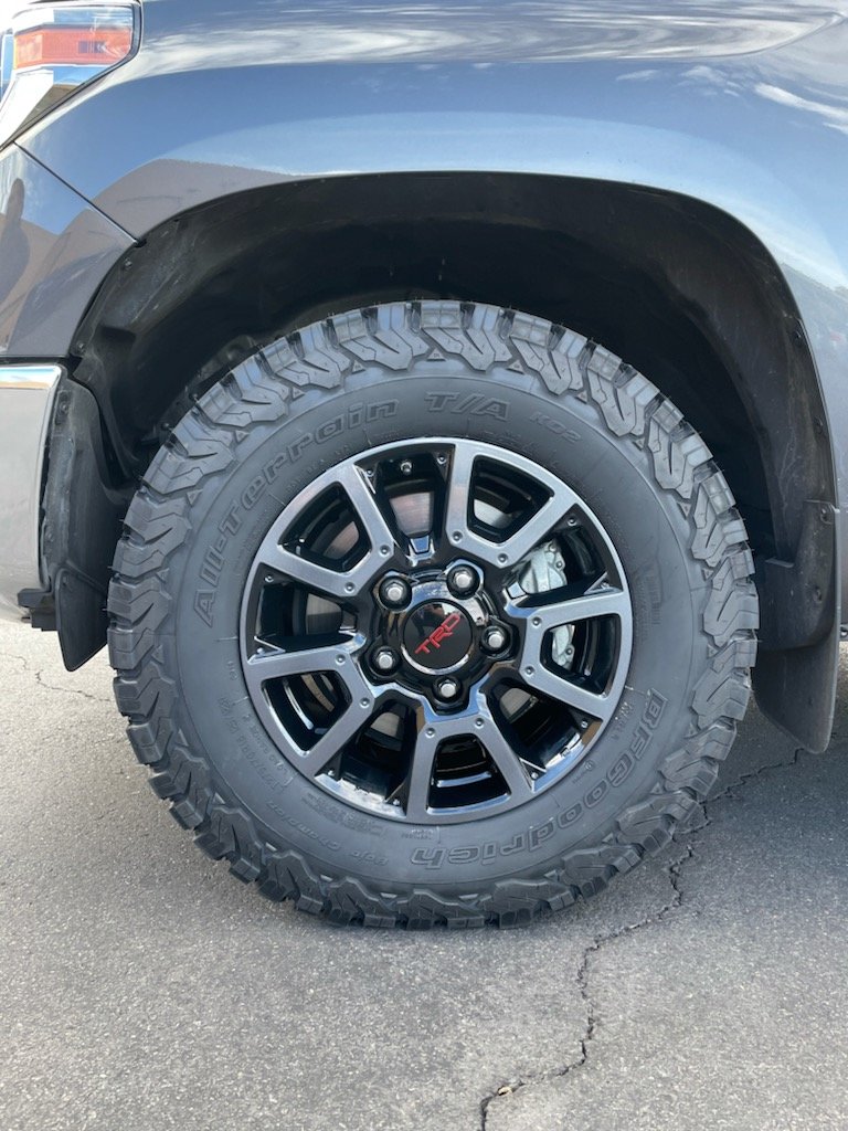 photo 2 Toyota Tundra custom wheels   18x8.0, ET , tire size 275/70 R18. x ET 