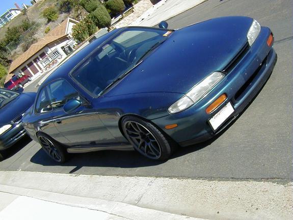 photo 2 Nissan S14 custom wheels Work Wheels Emotion CR Kai 18x9.5, ET +12, tire size 225/40 R18. x ET 