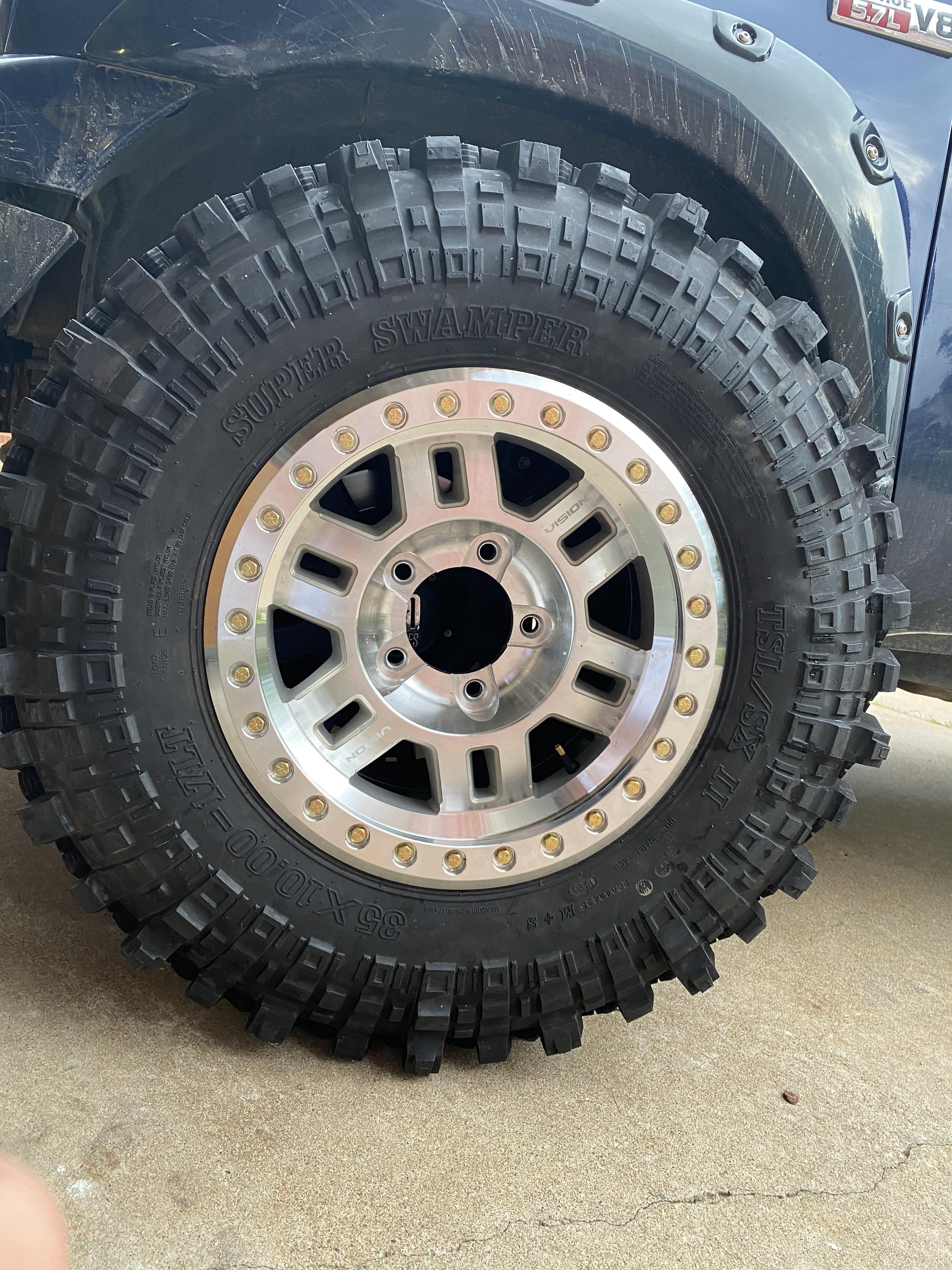 photo 4 Toyota Tundra custom wheels 17x8.5, ET -15, tire size 35X R17. x ET