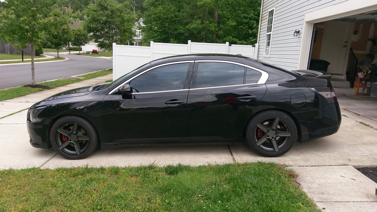 photo 2 Nissan Maxima custom wheels   18x8.5, ET +40, tire size X R18. x ET 