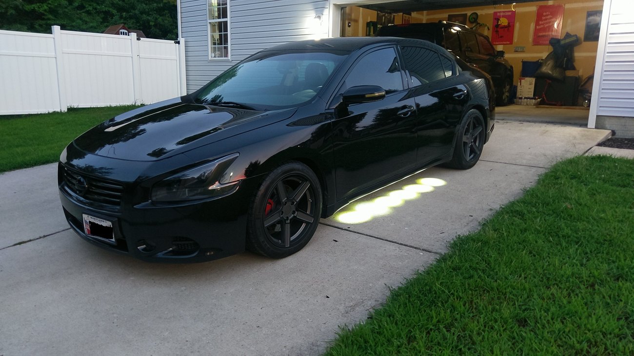 photo 4 Nissan Maxima custom wheels   18x8.5, ET +40, tire size X R18. x ET 