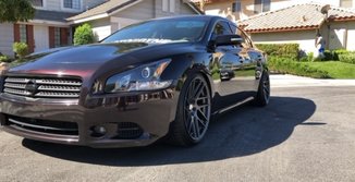 photo 2 Nissan Maxima custom wheels   20x10.5, ET +40, tire size 255/35 R20. x ET 