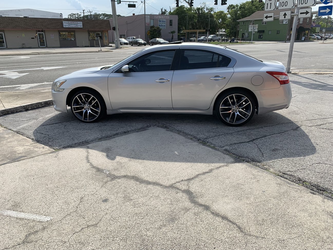 photo 1 Nissan Maxima custom wheels   20x9.0, ET , tire size 245/30 R20. x ET 255/35 R
