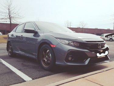 photo 1 Honda Civic custom wheels 17x7.0, ET +45, tire size 215/50 R17. x ET