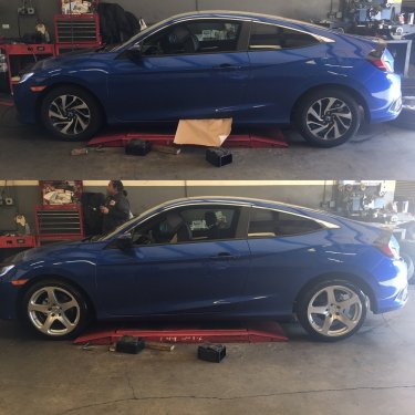 photo 4 Honda Civic custom wheels   18x8.5, ET +35, tire size 235/40 R18. x ET 