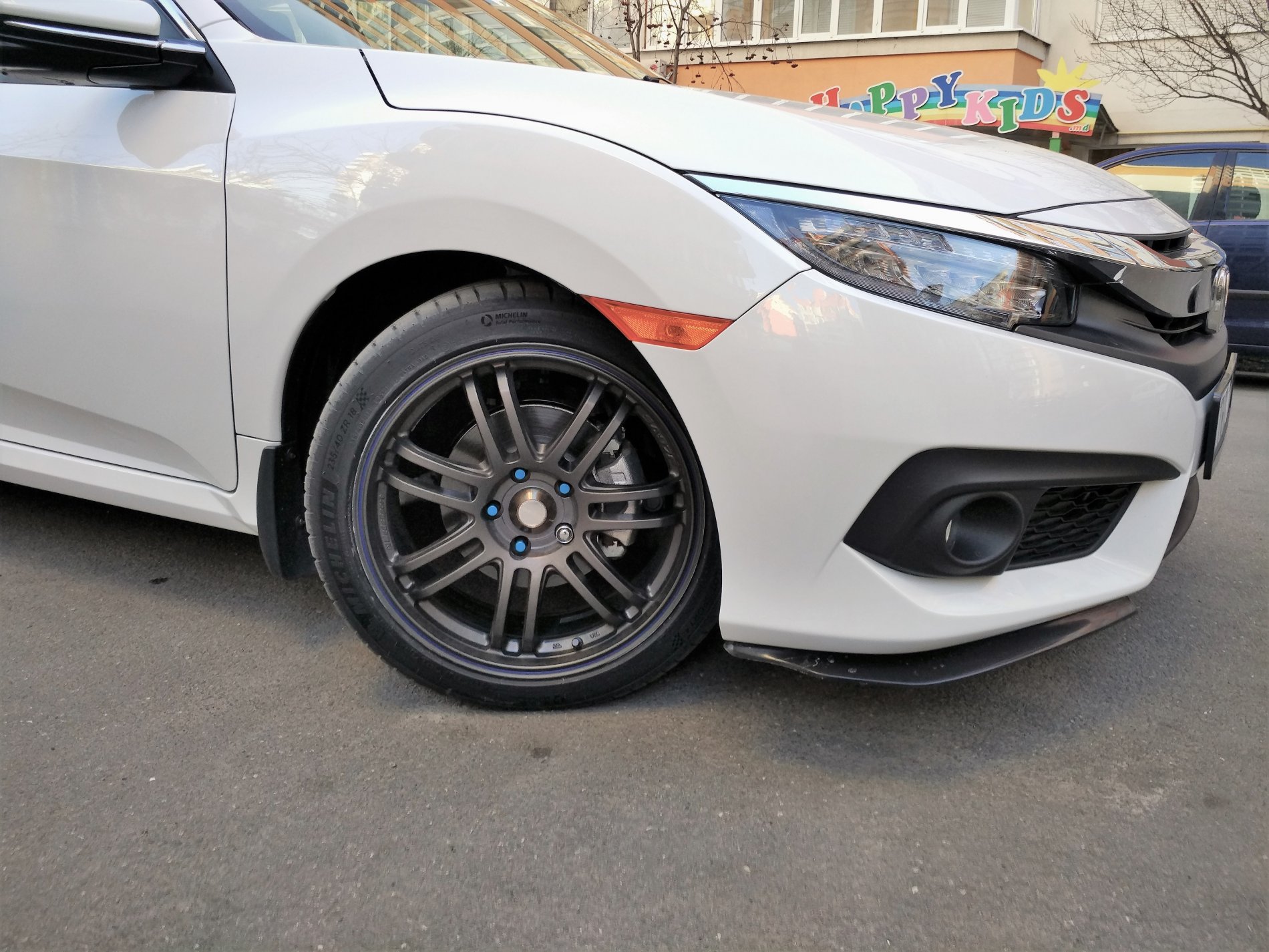 photo 2 Honda Civic custom wheels   18x8.0, ET +42, tire size 235/40 R18. x ET 