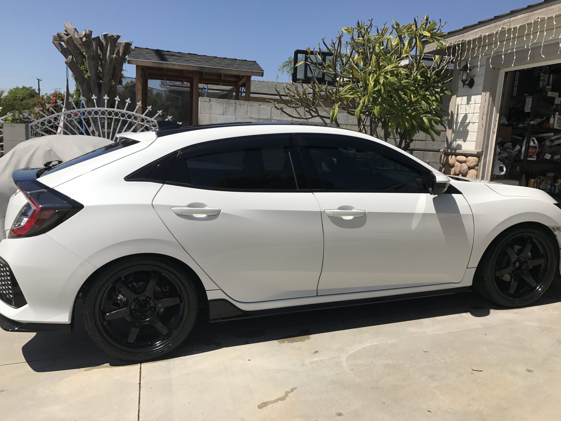 photo 2 Honda Civic custom wheels 19x8.5, ET +35, tire size 245/35 R19. x ET