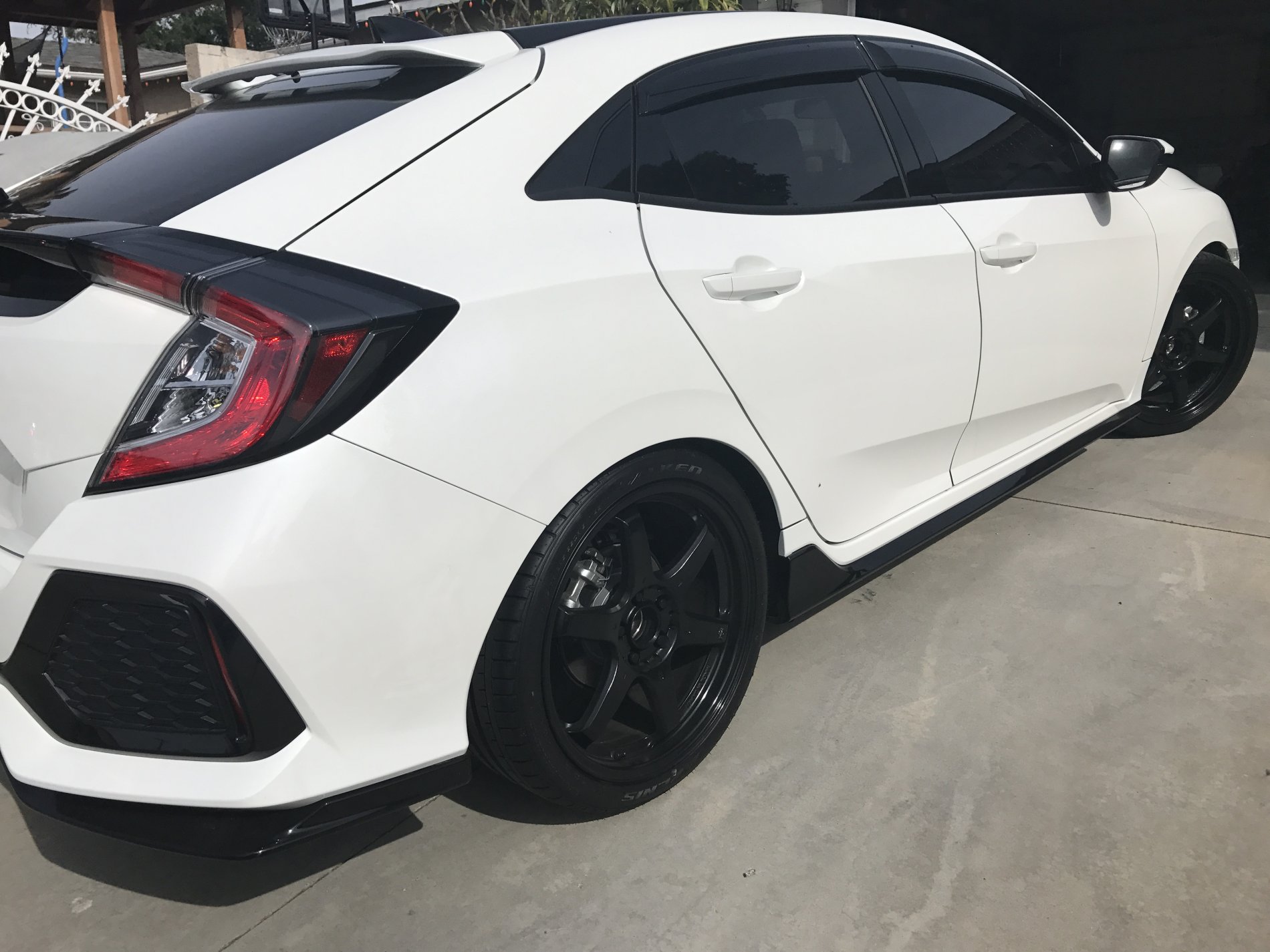 photo 1 Honda Civic custom wheels   19x8.5, ET +35, tire size 245/35 R19. x ET 