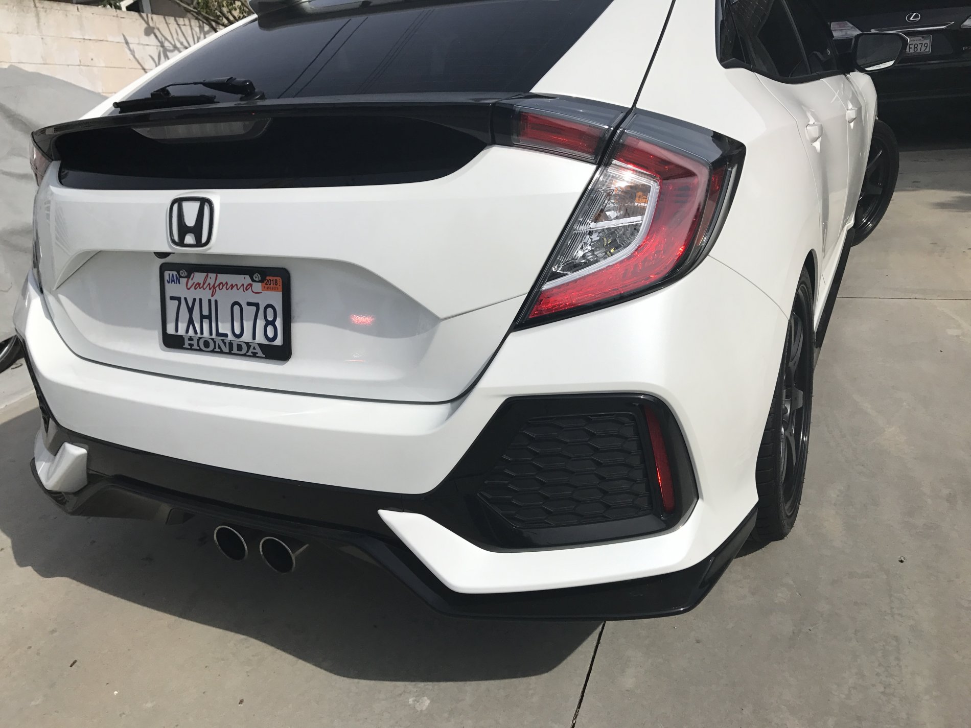 photo 2 Honda Civic custom wheels   19x8.5, ET +35, tire size 245/35 R19. x ET 
