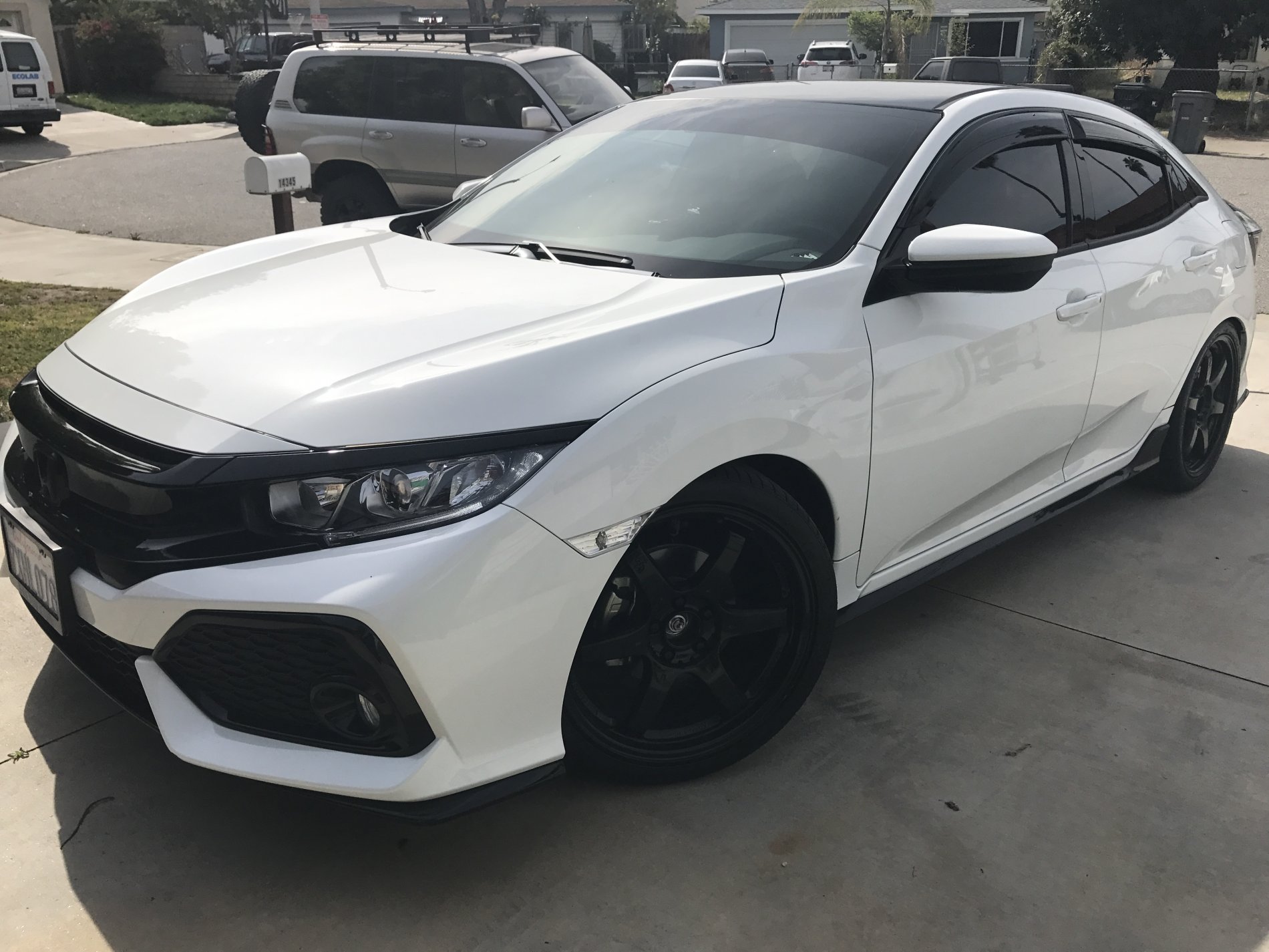 photo 3 Honda Civic custom wheels   19x8.5, ET +35, tire size 245/35 R19. x ET 