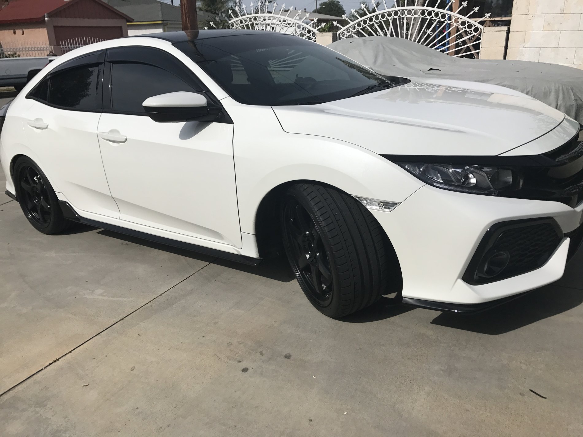 photo 4 Honda Civic custom wheels   19x8.5, ET +35, tire size 245/35 R19. x ET 