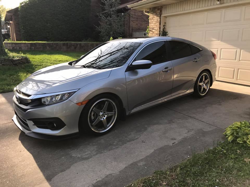 photo 1 Honda Civic custom wheels   18x7.5, ET , tire size X R18. x ET 