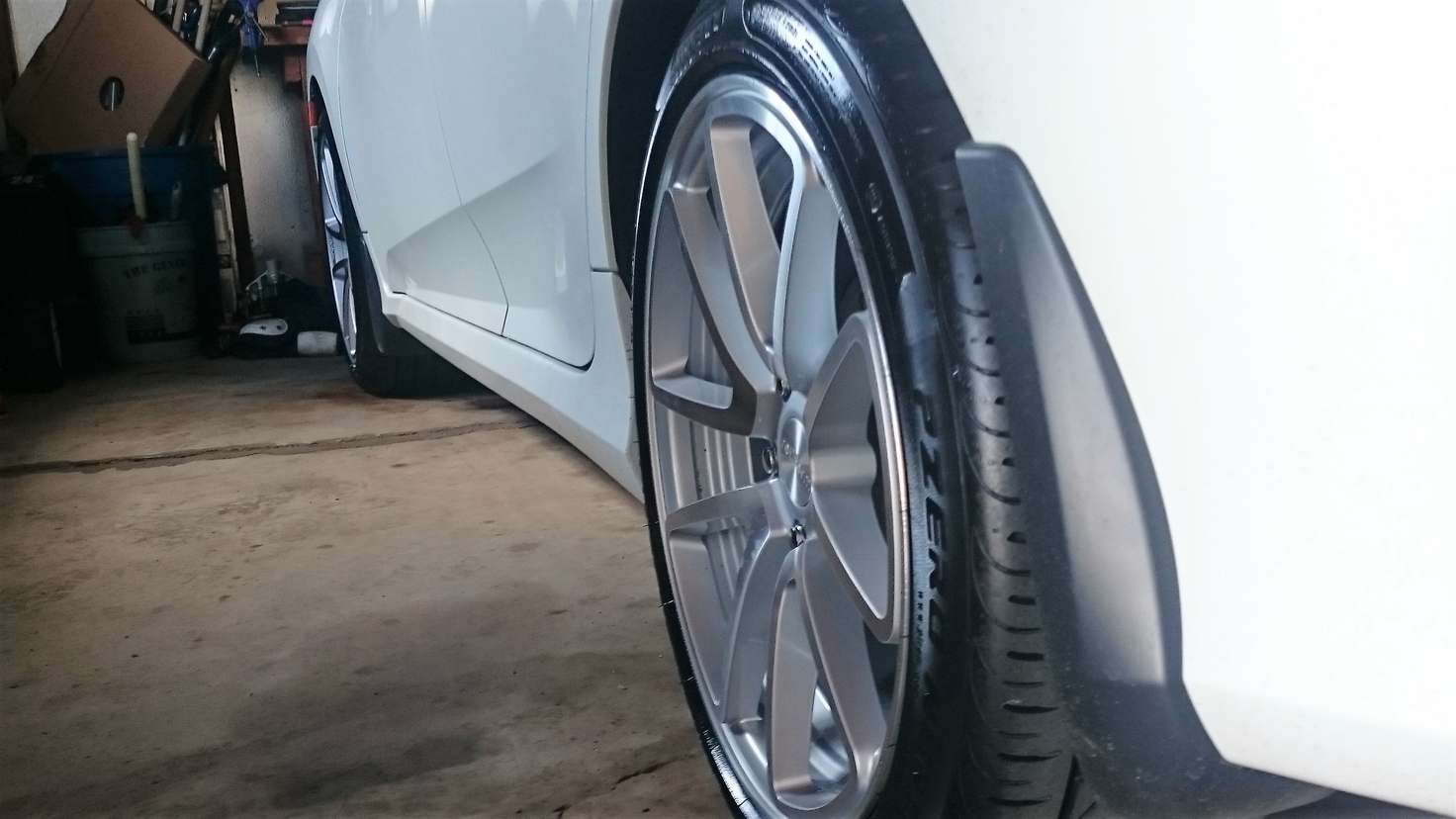 photo 2 Honda Civic custom wheels 18x8.5, ET , tire size X R18. x ET