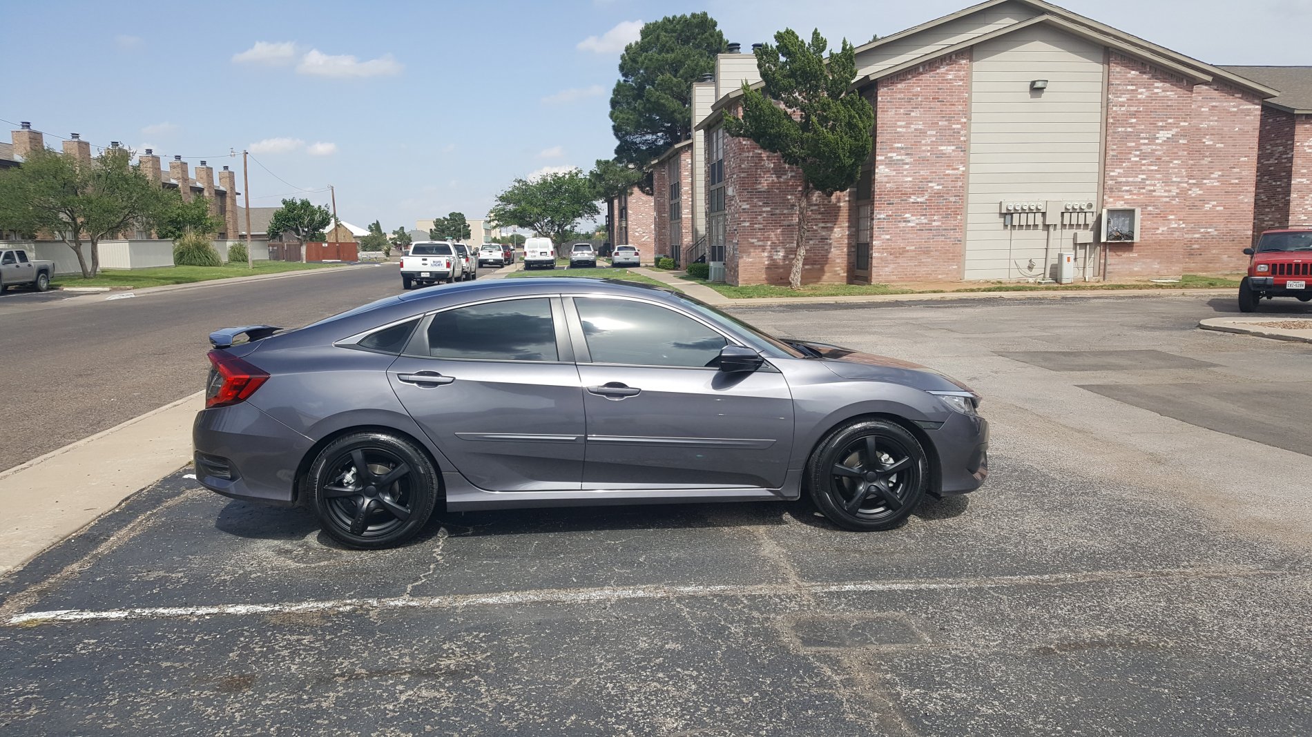 photo 2 Honda Civic custom wheels 17x7.0, ET +42, tire size 215/50 R17. x ET