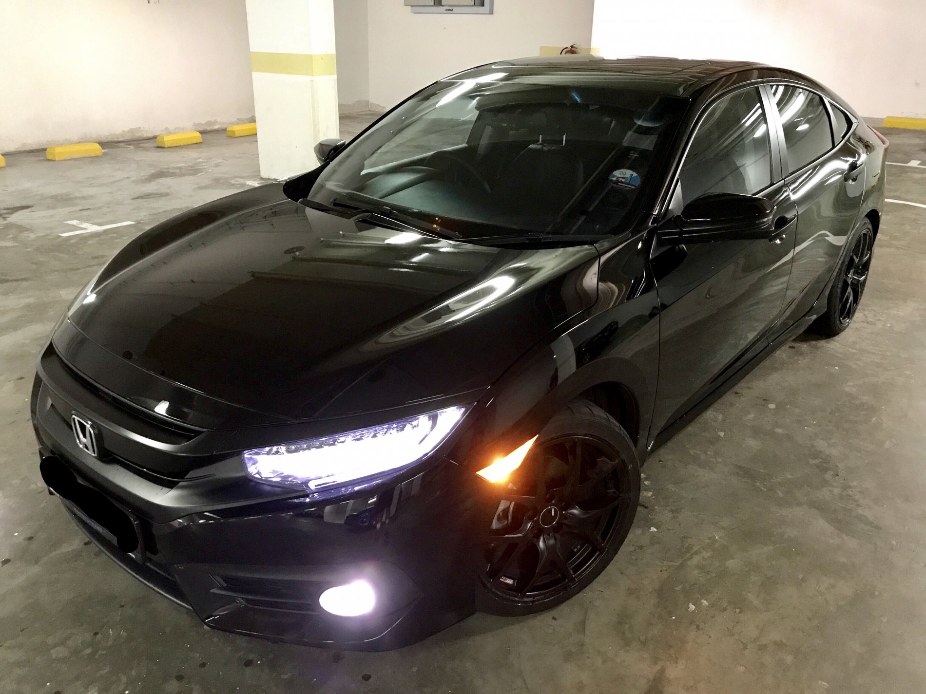 photo 3 Honda Civic custom wheels   18x, ET , tire size 235/40 R18. x ET 