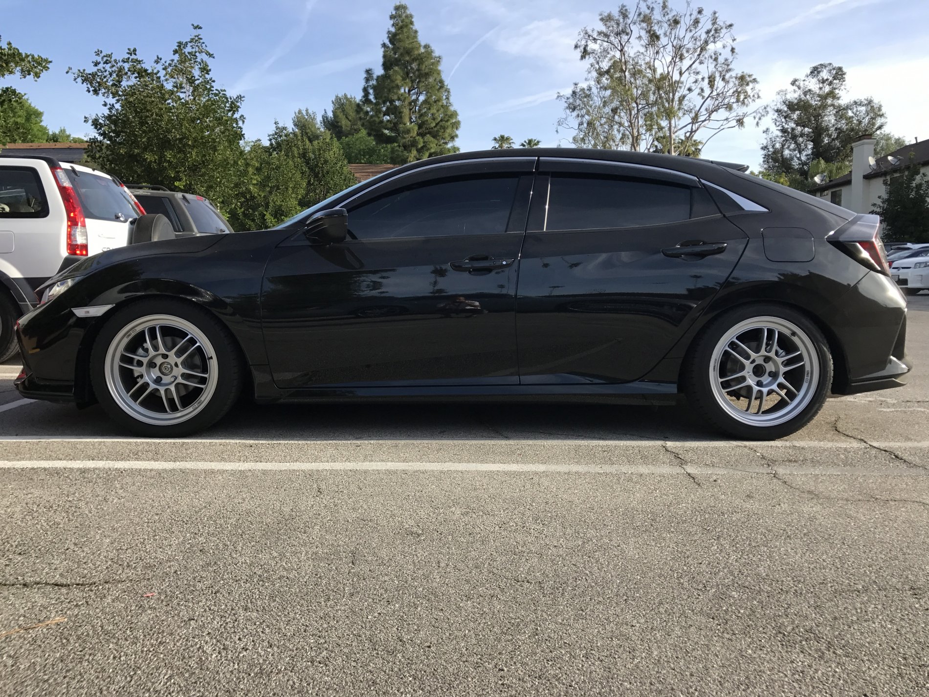 photo 1 Honda Civic custom wheels 18x8.0, ET +35, tire size 225/45 R18. x ET