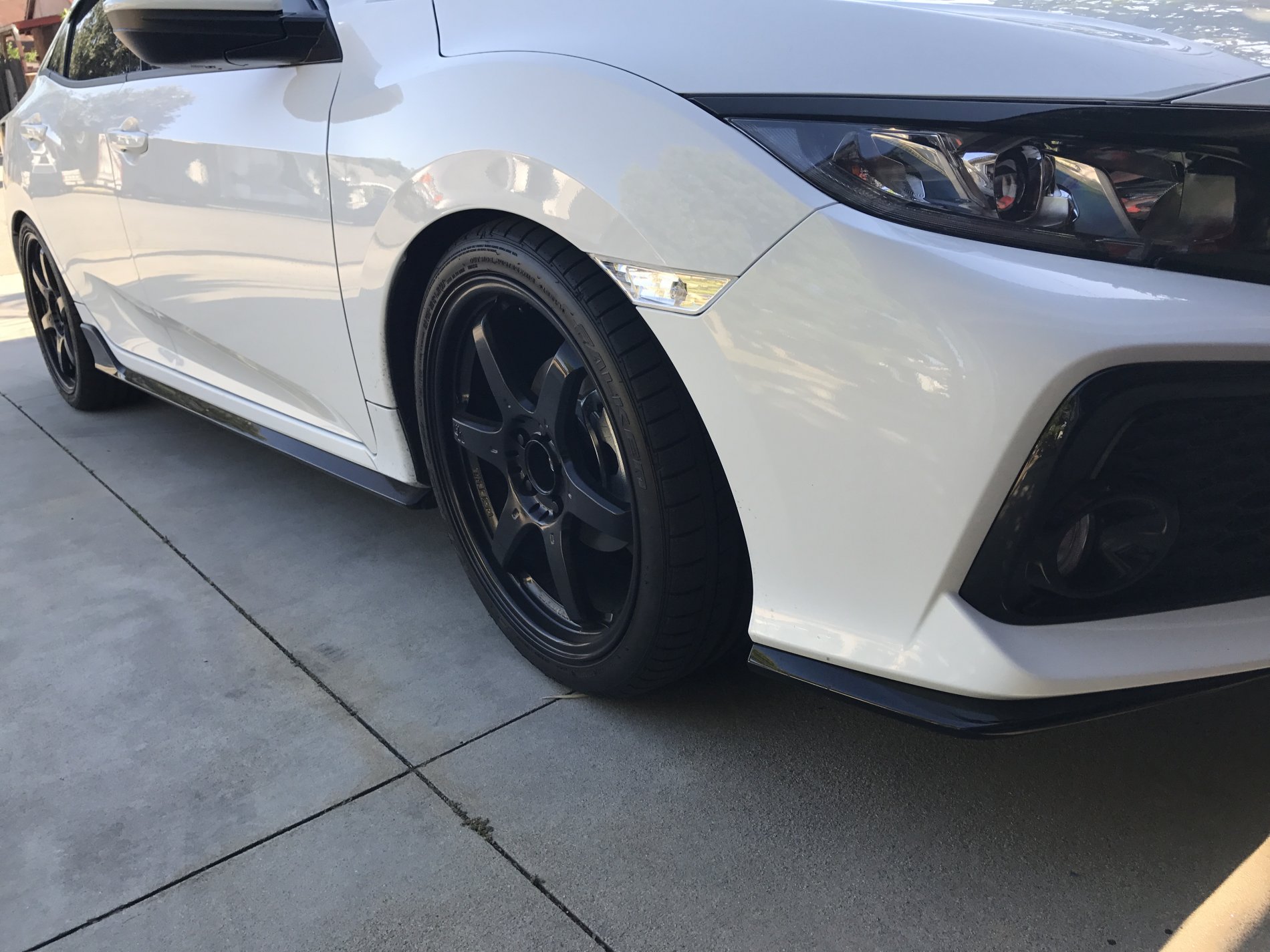 photo 2 Honda Civic custom wheels   19x8.5, ET +35, tire size 245/35 R19. x ET 