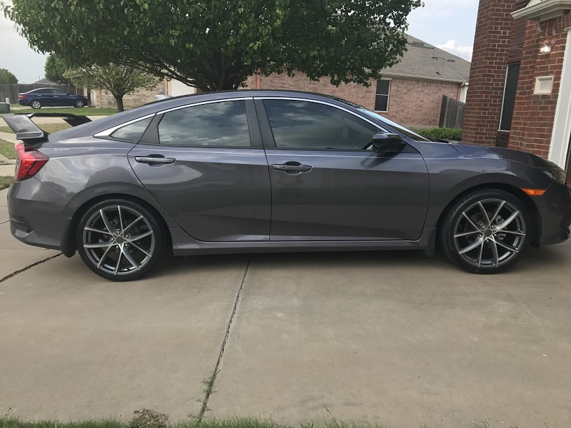 photo 1 Honda Civic custom wheels   19x8.0, ET +40, tire size X R19. x ET 