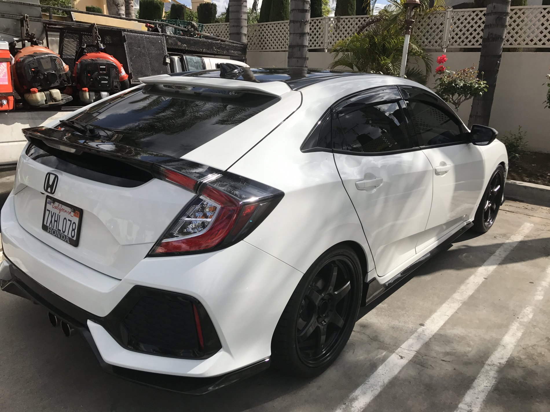 photo 3 Honda Civic custom wheels   19x8.5, ET +35, tire size 245/35 R19. x ET 