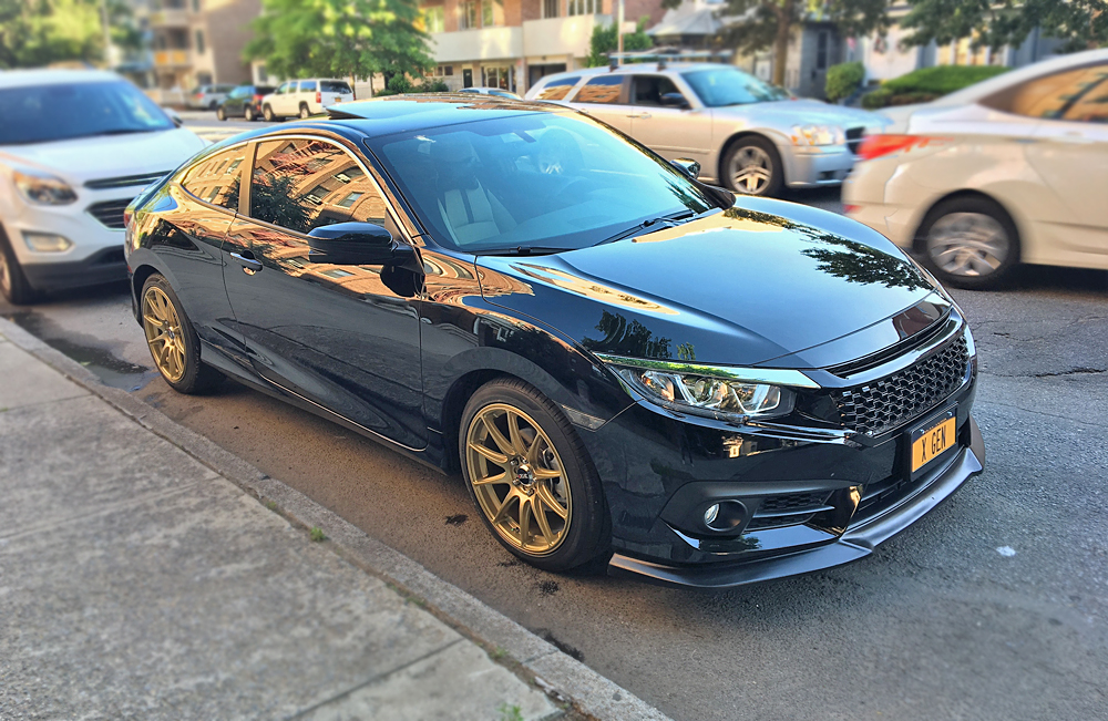 photo 1 Honda Civic custom wheels 18x8.0, ET +42, tire size 215/45 R18. x ET