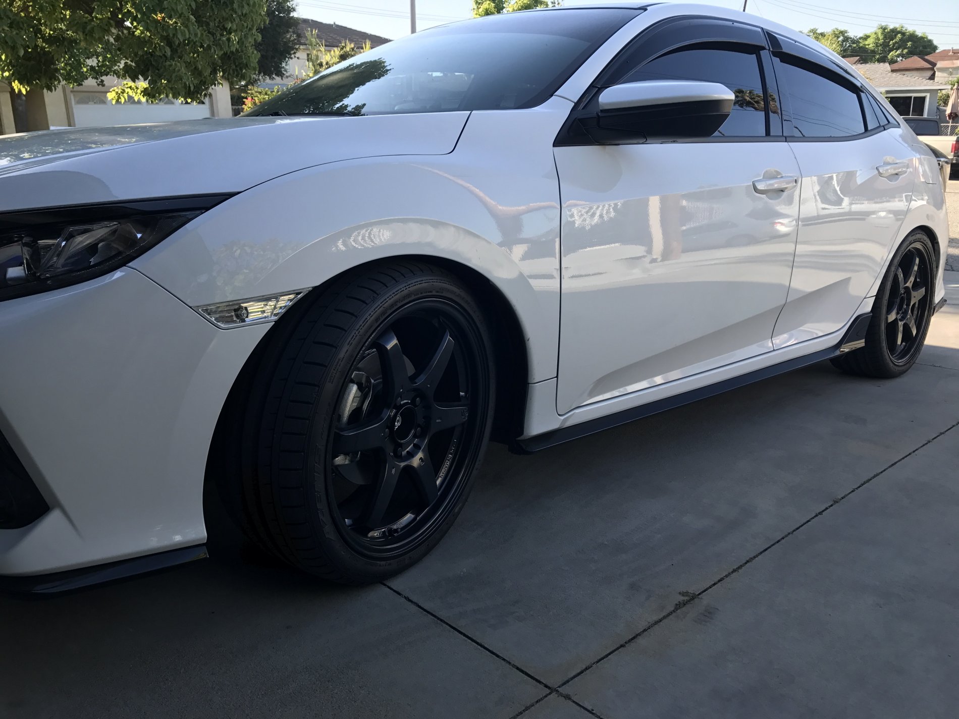 photo 5 Honda Civic custom wheels   19x8.5, ET +35, tire size 245/35 R19. x ET 