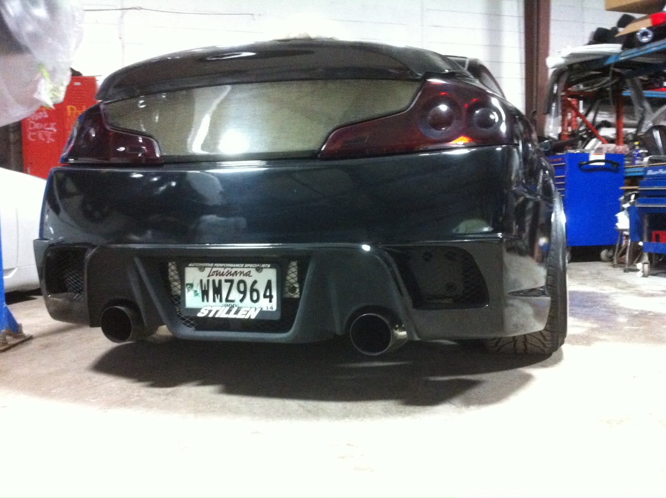 photo 6 Infiniti G35 custom wheels autormotoring Forged 20x11.0, ET +15, tire size 245/35 R20. 20x12.0 ET+20 295/30 R20