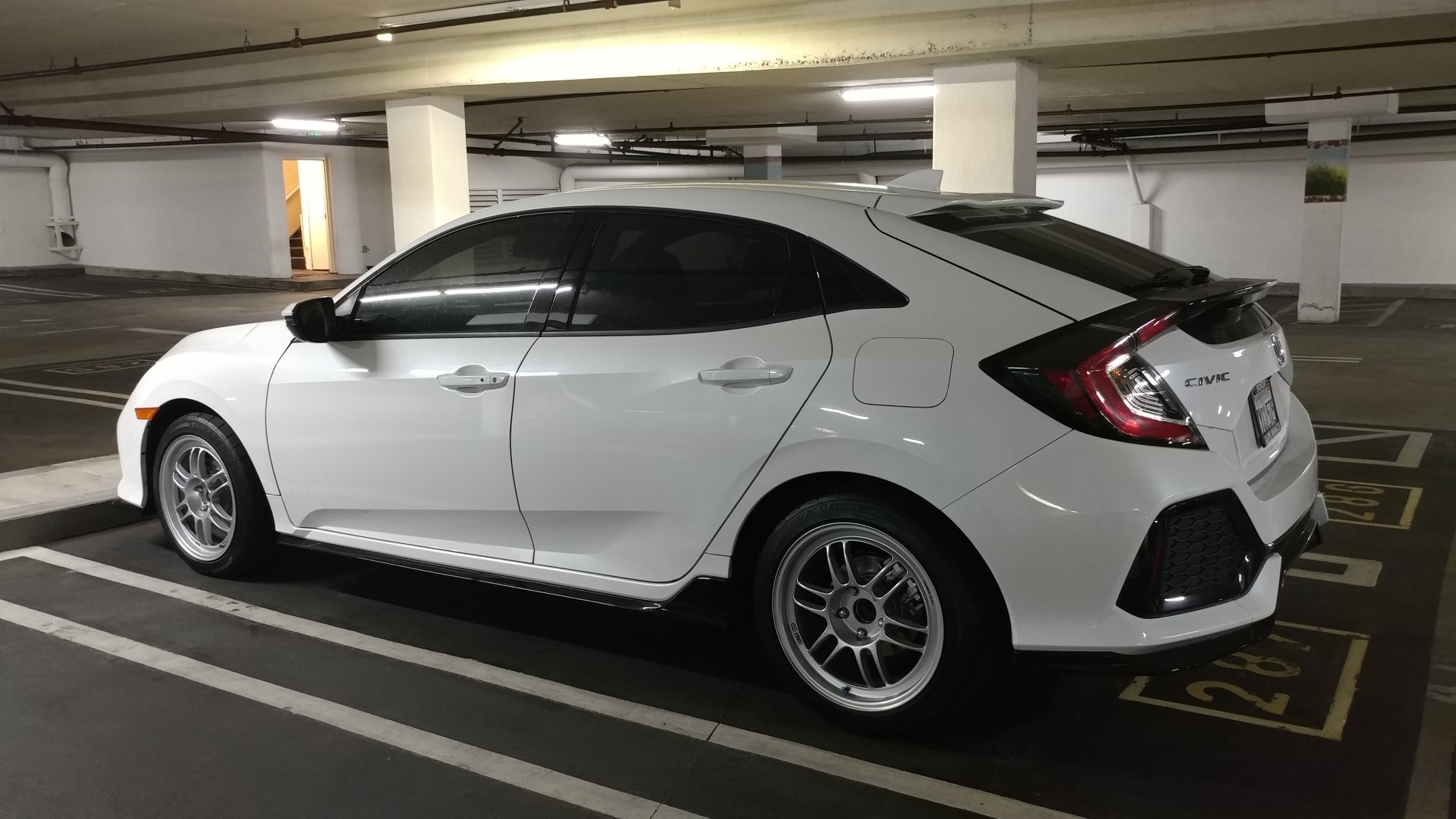 photo 1 Honda Civic custom wheels 17x8.5, ET +40, tire size 225/45 R17. x ET