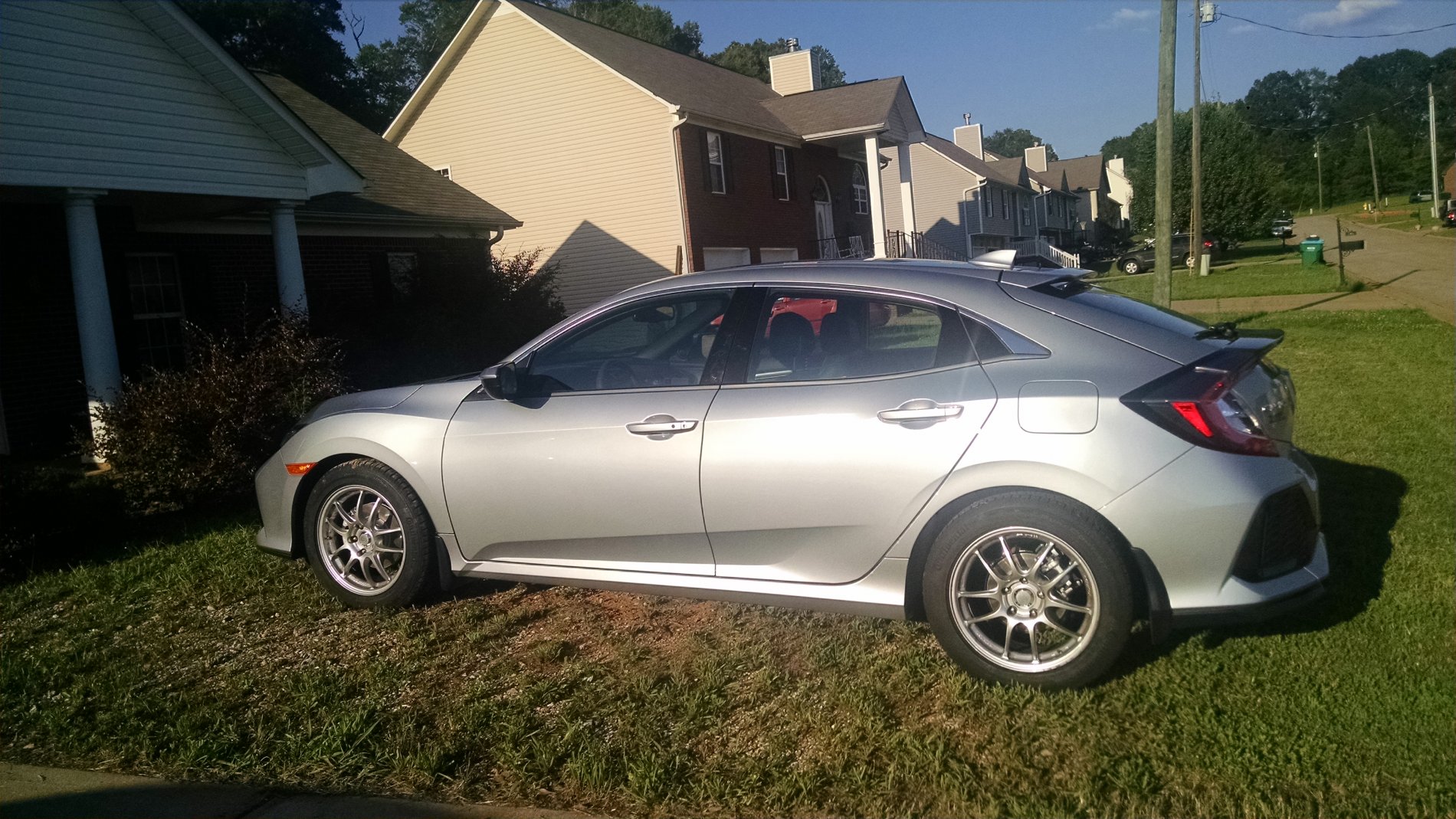 photo 1 Honda Civic custom wheels   17x8.0, ET +50, tire size 235/50 R17. x ET 