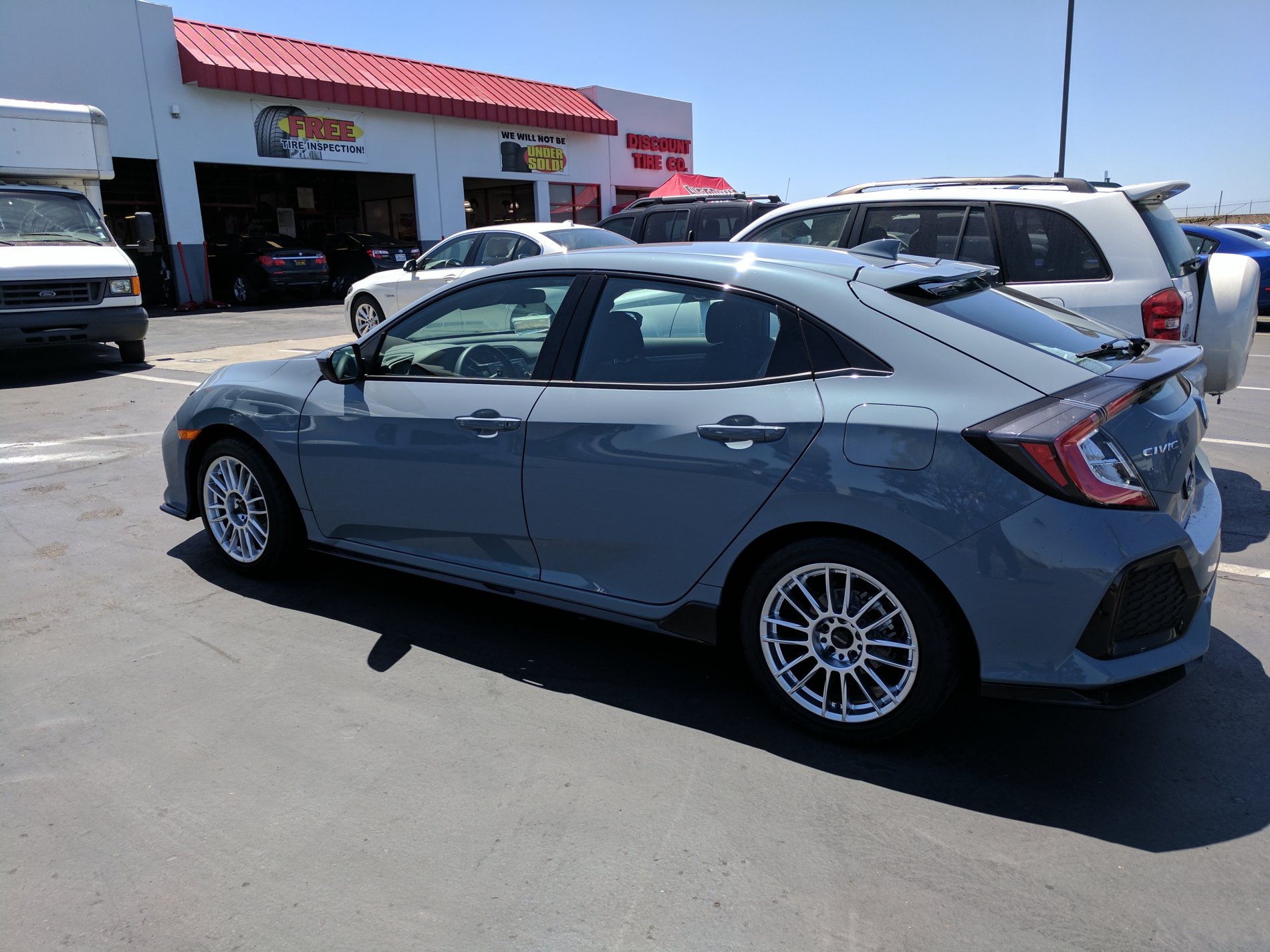 photo 4 Honda Civic custom wheels   17x8.5, ET +45, tire size 235/45 R17. x ET 